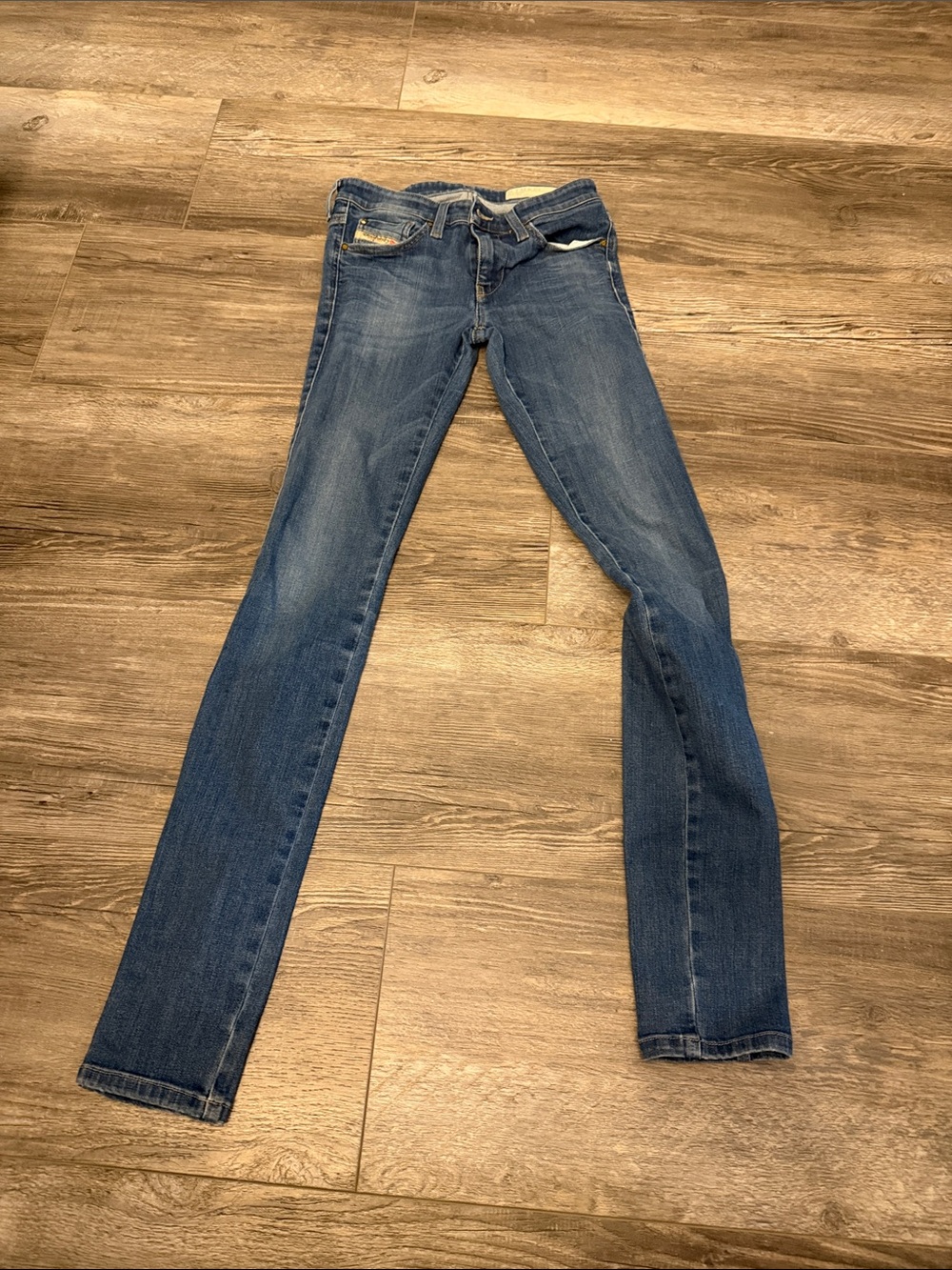 Diesel‎ Women’s Blue Slim Fit Jeans
